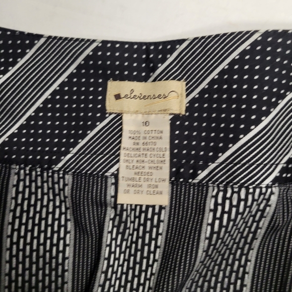 Vintage Y2K Anthropologie Coquette Midi Skirt Bow Detail Size 10 Black Feminine - Picture 4 of 7